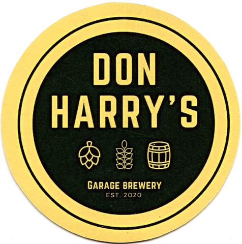hanau hu-he don harrys rund 1a (200-garage brewery-schwarzbeige)